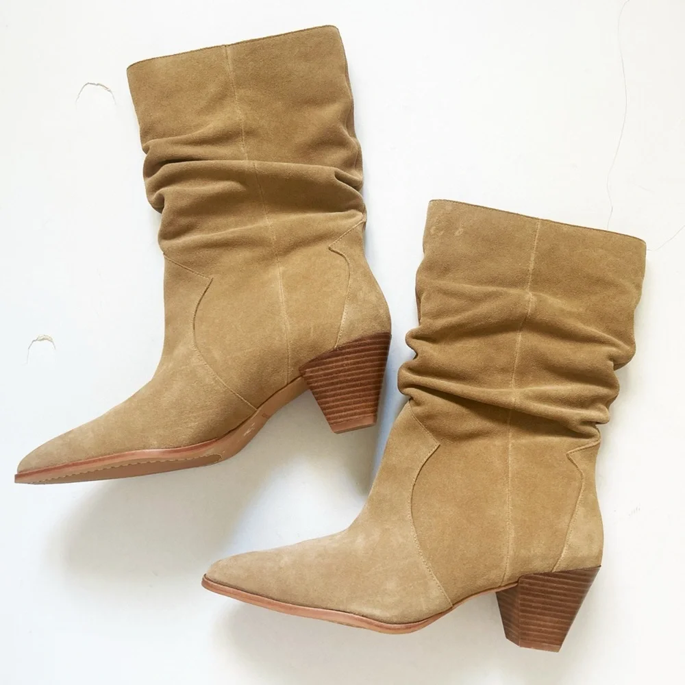 NWOB Vince Camuto Suede Sensenny Boots
